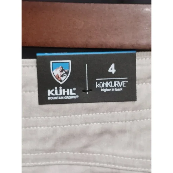 NEW Kuhl Women's Cabo Shorts Birch  Grey Size 4 Gray NWT - Picture 4 of 5